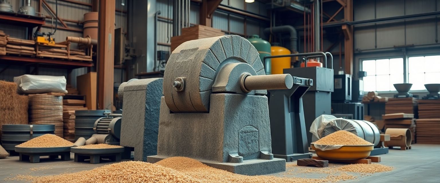 Molino De Piedra Industrial