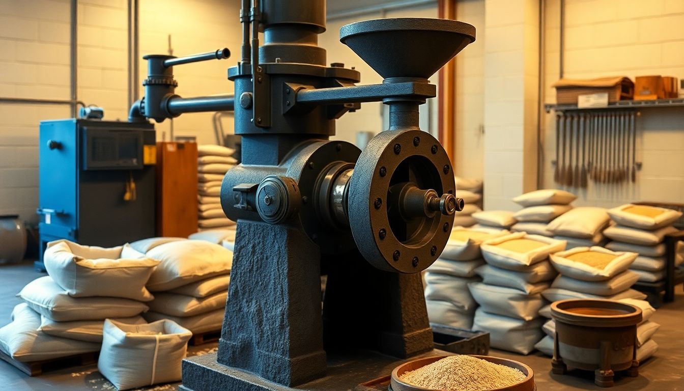 Molino de Piedra Industrial